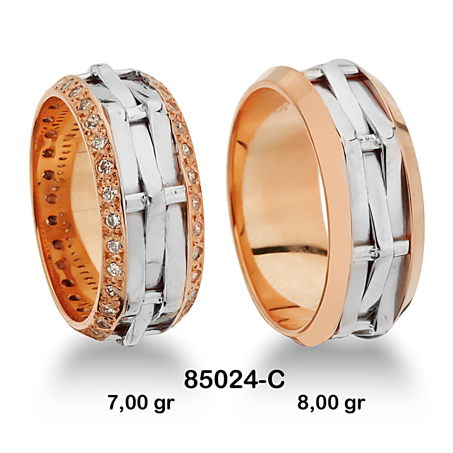 Rose Alyans Modeli-85024-C